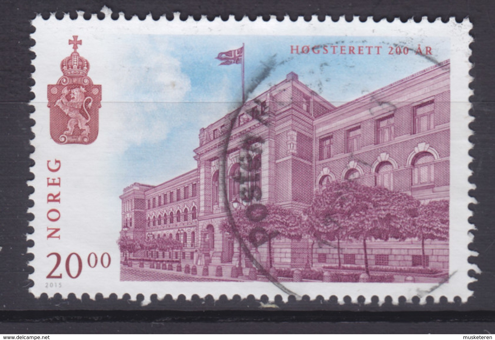 Norway 2015 Mi. ????     20.00 Kr Supreme Court - Gebraucht