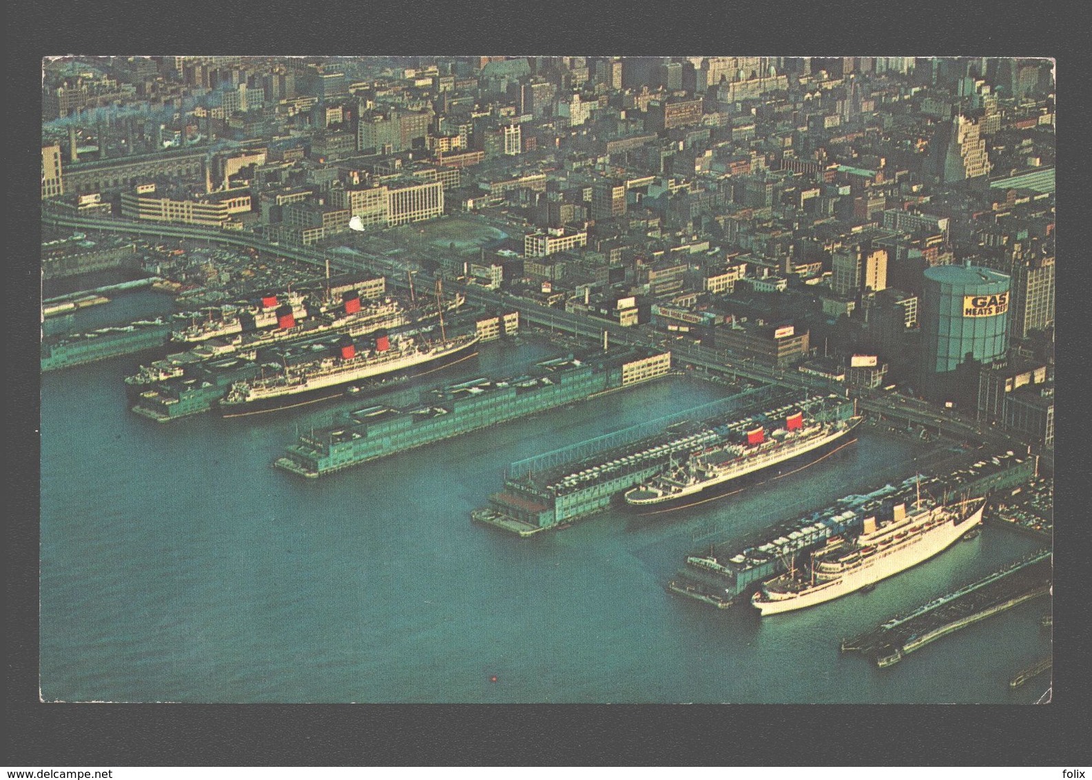 New York City Piers - Ships From Around The World - Transports