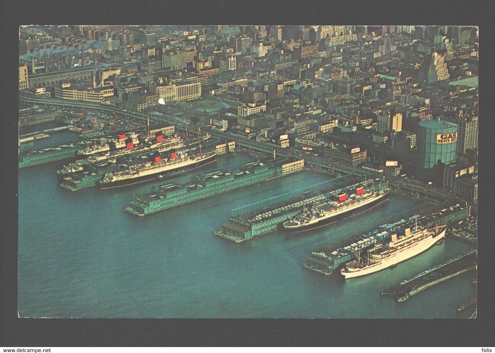 New York City Piers - Ships From Around The World - Trasporti