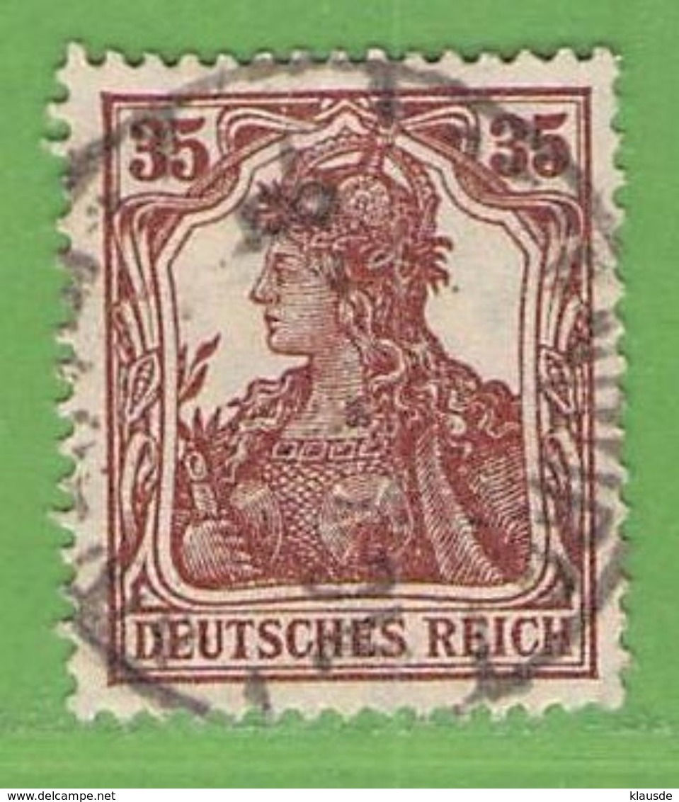 MiNr.103a O Deutschland Deutsches Reich - Gebraucht