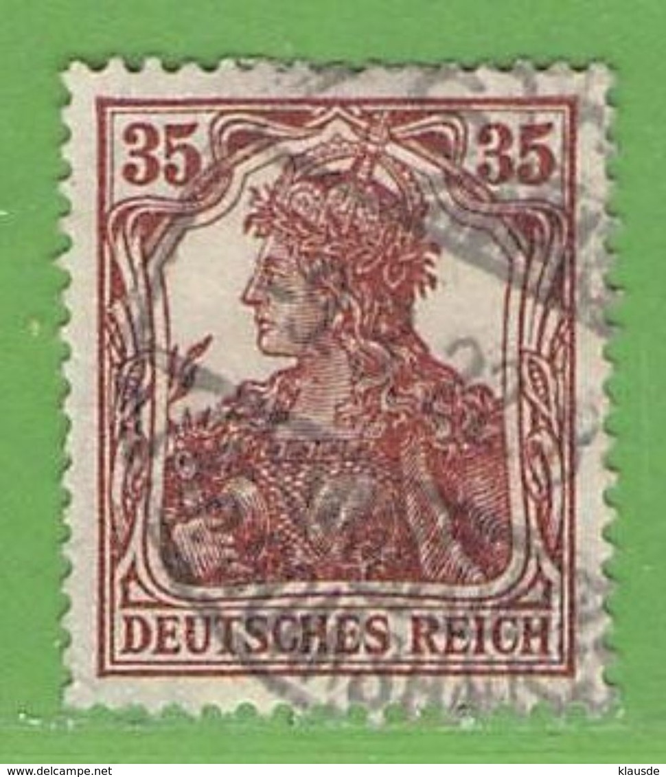 MiNr.103b O Deutschland Deutsches Reich - Gebraucht