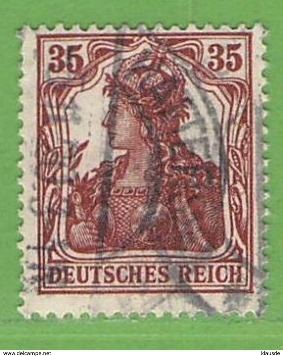 MiNr.103b O Deutschland Deutsches Reich - Gebraucht
