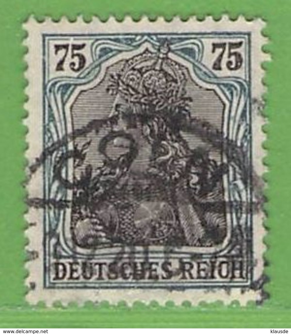 MiNr.104b O Deutschland Deutsches Reich - Gebraucht