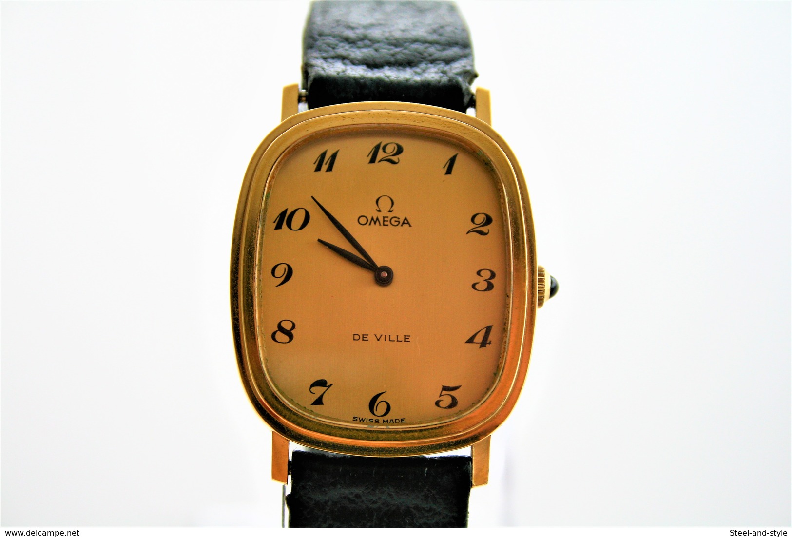 watches : OMEGA DEVILLE MECHANICAL MEN  - WITH ORIGINAL BAND BOX AND BOX PROTECTION 1973 - original - running - excelent