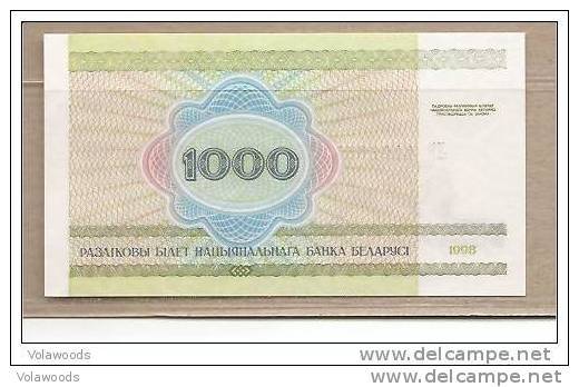 Bielorussia - Banconota Non Circolata FdS UNC Da 1000 Rubli P-16 - 1998 #19 - Bielorussia