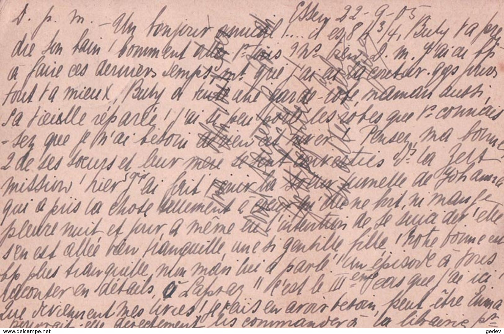 Allemagne, Entier Postal + Timbre, Essen - Morges Suisse (22.9.1905) - Autres & Non Classés