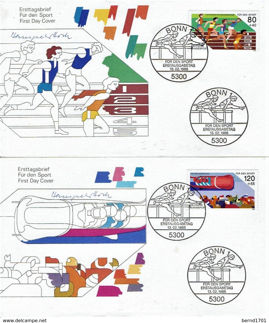 Germany - Mi-Nr 1269/1270 FDC (O1196)- - 1981-1990