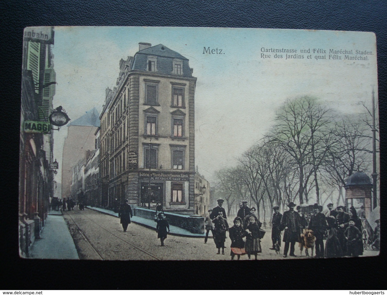 METZ : Rue Des JARDINS Et Quai Félix Maréchal Avant 1906 - Metz