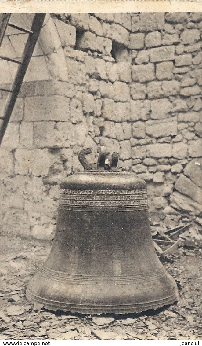 118. GUERRE 1914-15 . SOMMESOUS - LES CLOCHES . ECRITE AU VERSO - Autres & Non Classés