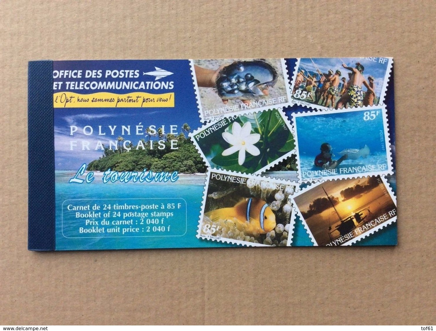 POLYNESIE / FRENCH POLYNESIA 1997. Carnet "Tourisme" C536 Neuf**/MNH... RARE !!! - Markenheftchen