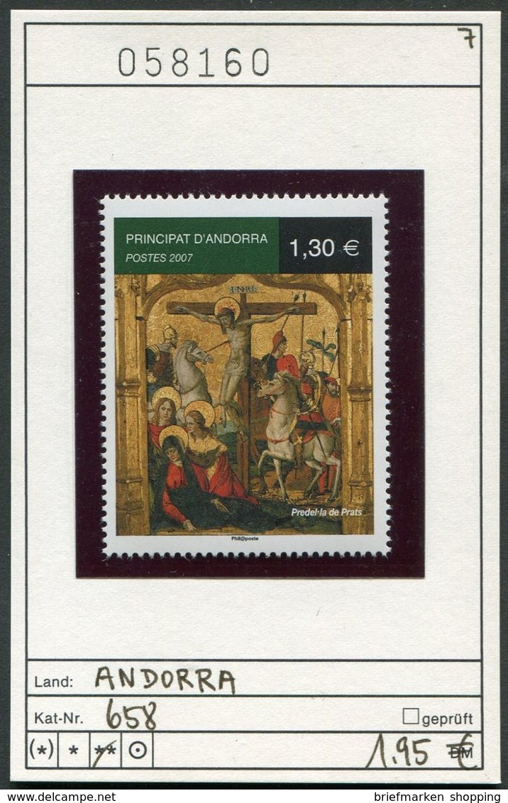 Andorra - Andorre Francaise - Michel 658 ** Mnh Postfris - Unused Stamps