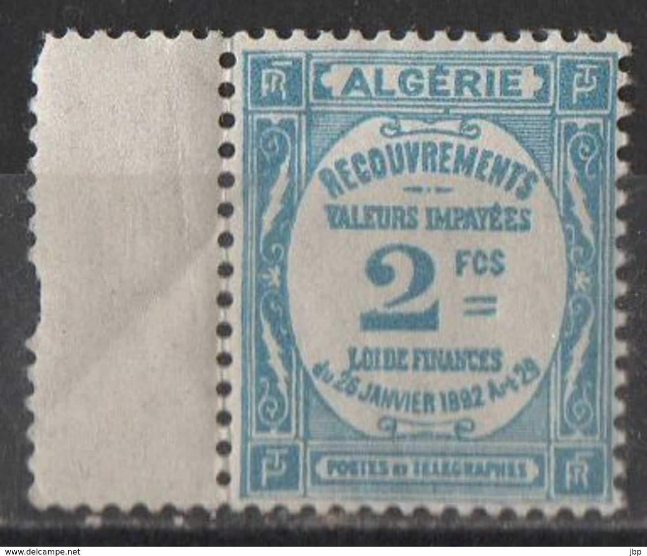 Algérie (dept Français) - N°YT Taxe 20 Neuf **. - Timbres-taxe