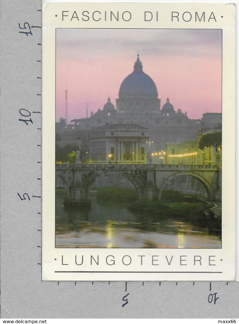 CARTOLINA VG ITALIA - ROMA - Lungotevere Tramonto - 12 X 17 - ANN. 199? - Fiume Tevere