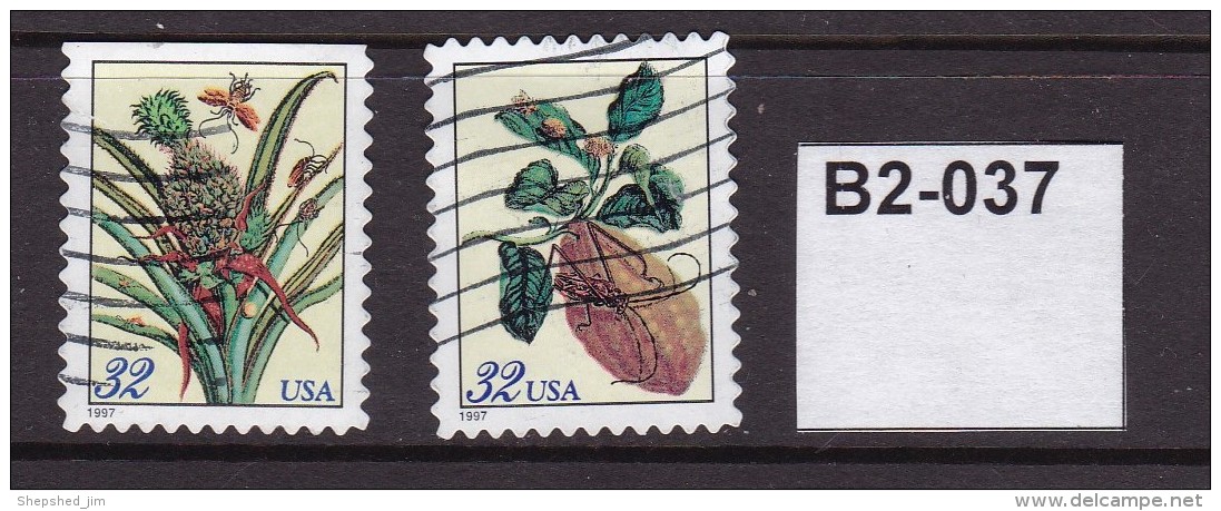 USA 1997 350th Birth Anniv Of Maria Sibylla Merian Frame 19mm X 26mm - Used Stamps