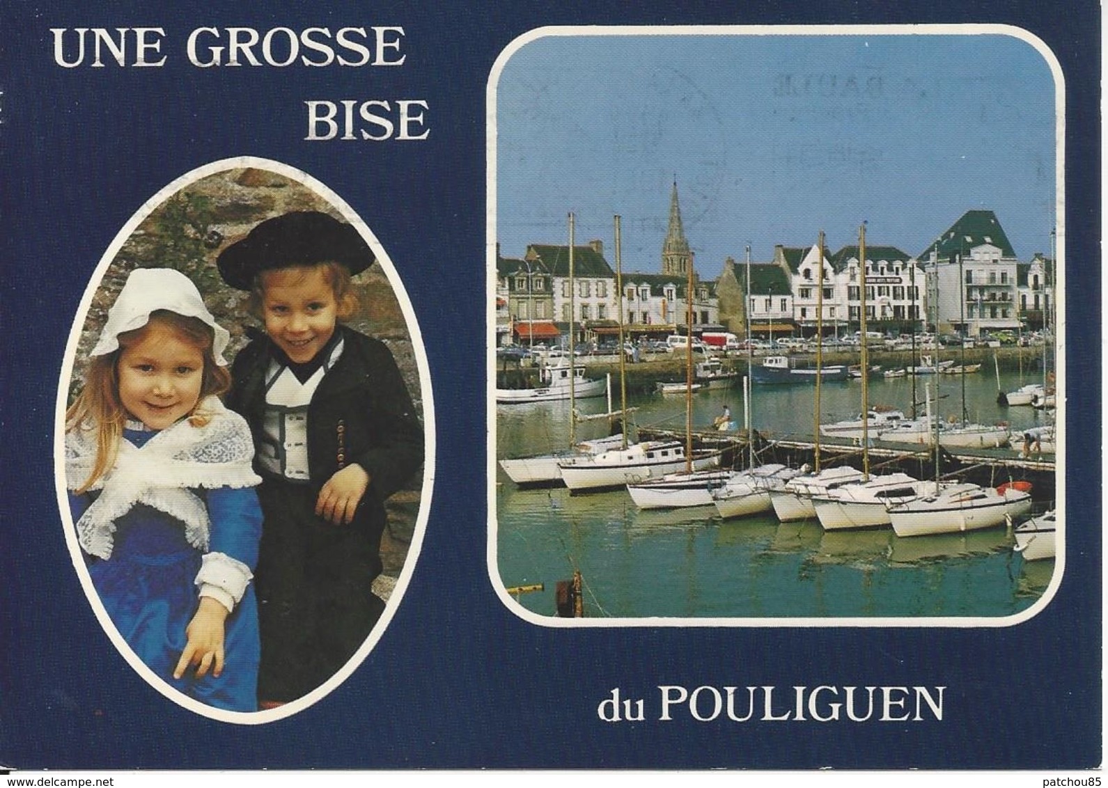 CPM  France   44  Loire Atlantique  Une Grosse Bise De Pouliguen Le Port - Le Pouliguen