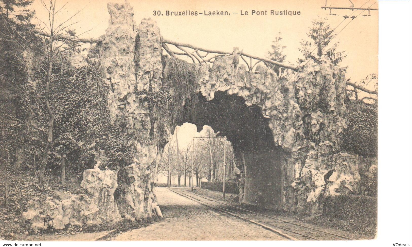 Bruxelles - CPA - Laeken - Le Pont Rustique - Laeken