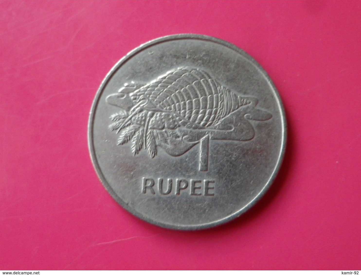 Seychelles 1 Rupee 1977   KM# 35   TTB   Cupronickel - Seychelles