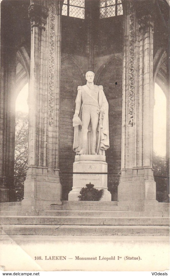 Bruxelles - CPA - Laeken -Monument Léopold 1er - Laeken