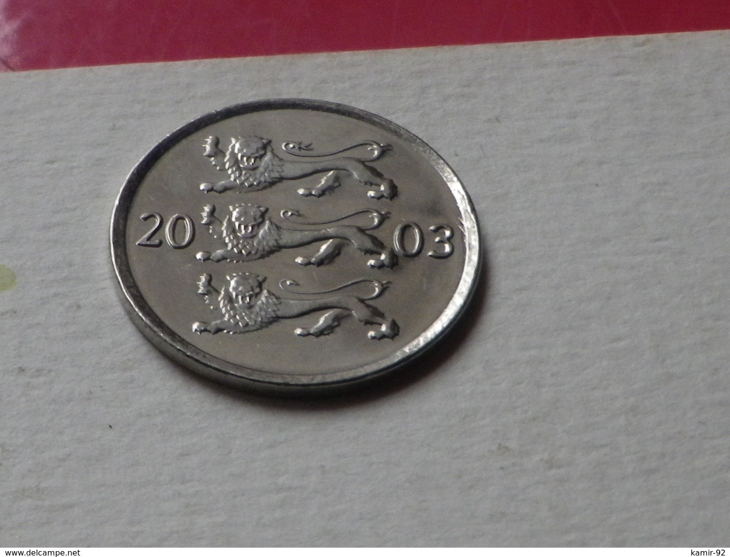 Estonie 20 Senti 2003      Nickel TTB++ - Estonia