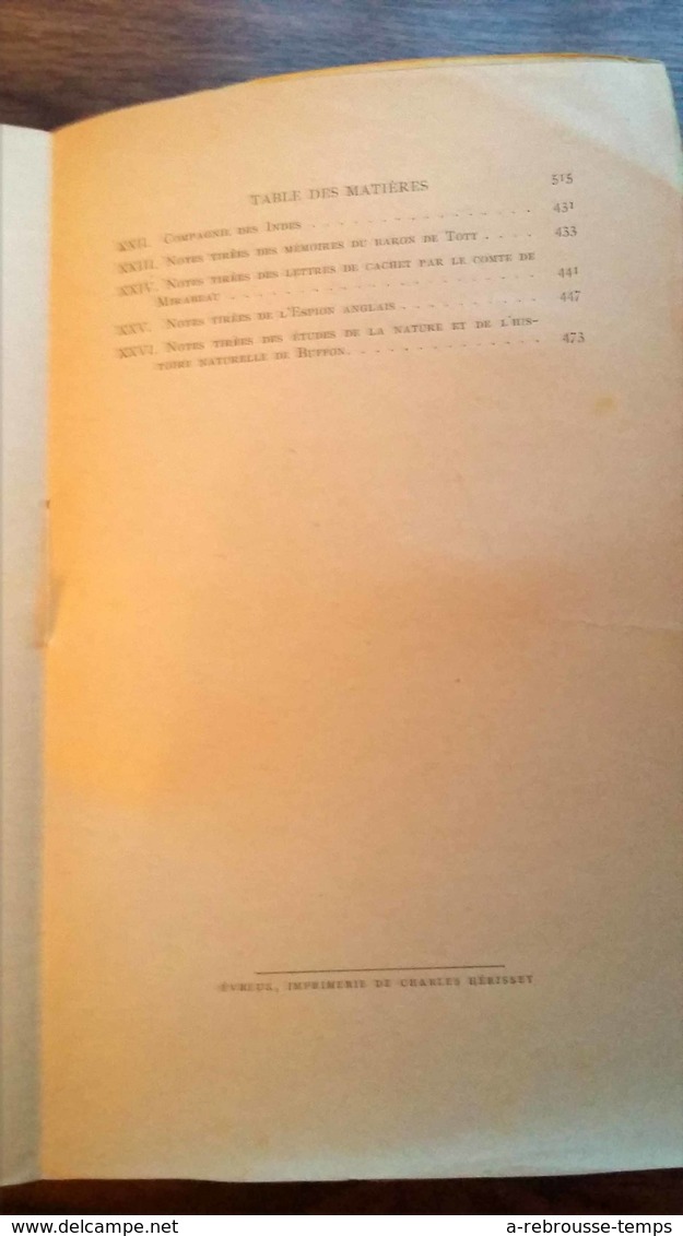 édition  Ollendorff 1895-Napoléon inconnu-papiers inédits 1786-1793 par Frédéric Masson Tome 1-4e édition