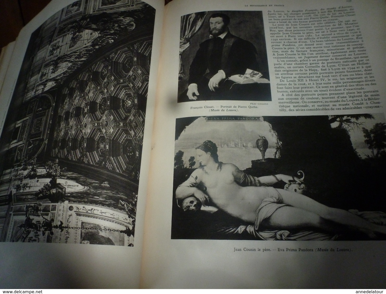 1938 IMPORTANT livre sur L'HISTOIRE de L'ART en :ITALIE au 15e s : En EUROPE au 17e s ,ETC,  tome 3 - nombreuses photos