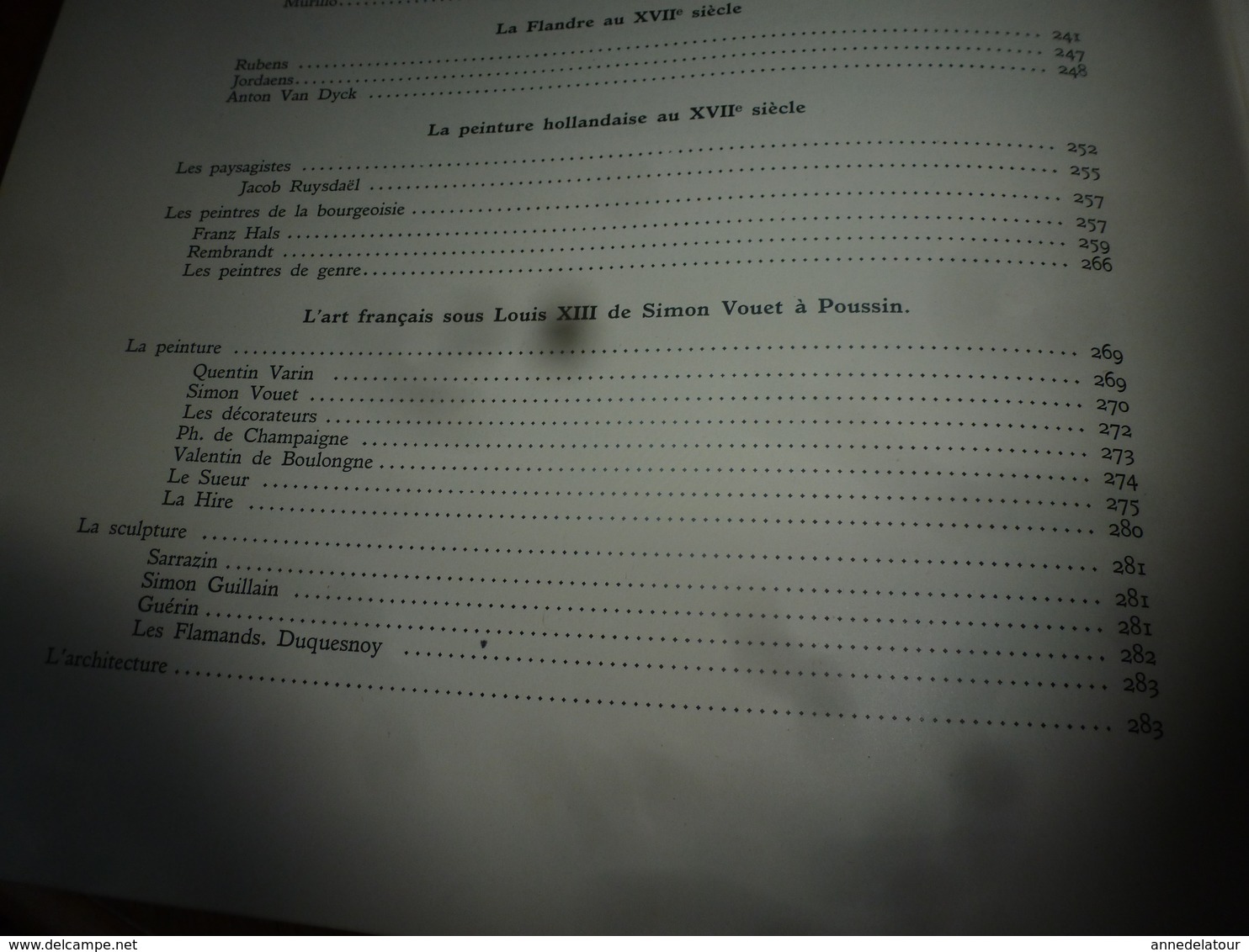 1938 IMPORTANT livre sur L'HISTOIRE de L'ART en :ITALIE au 15e s : En EUROPE au 17e s ,ETC,  tome 3 - nombreuses photos