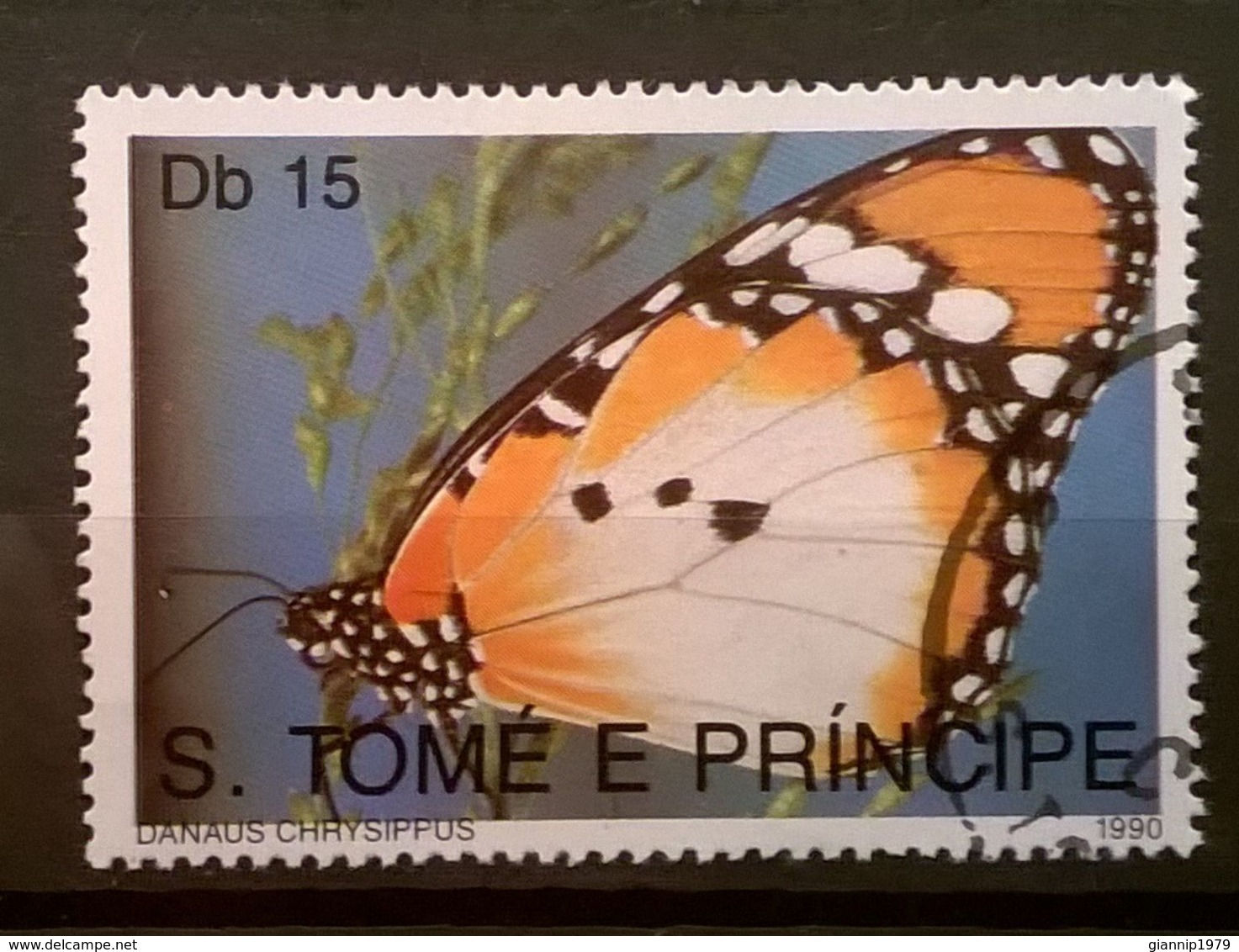 FRANCOBOLLI STAMPS SAO TOME E PRINCIPE 1990 SERIE FARFALLE - Sao Tomé E Principe