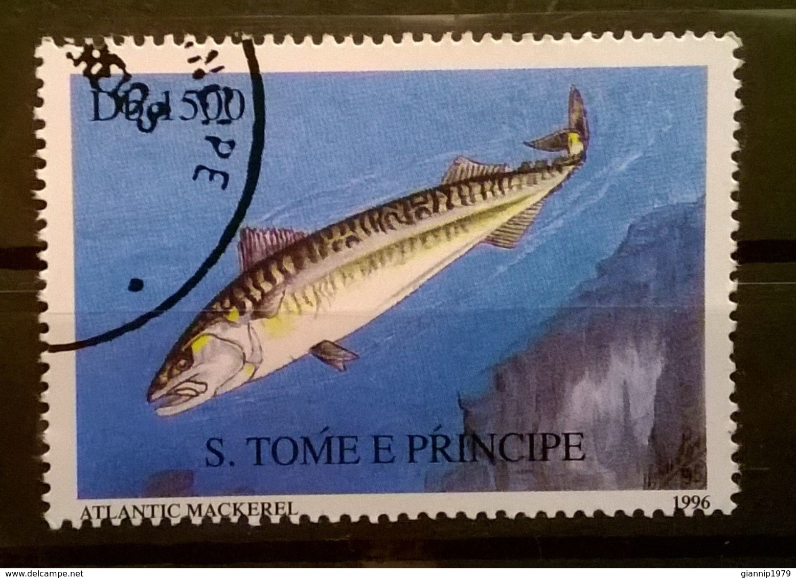 FRANCOBOLLI STAMPS SAO TOME E PRINCIPE 1996 SERIE PESCI - Sao Tomé E Principe