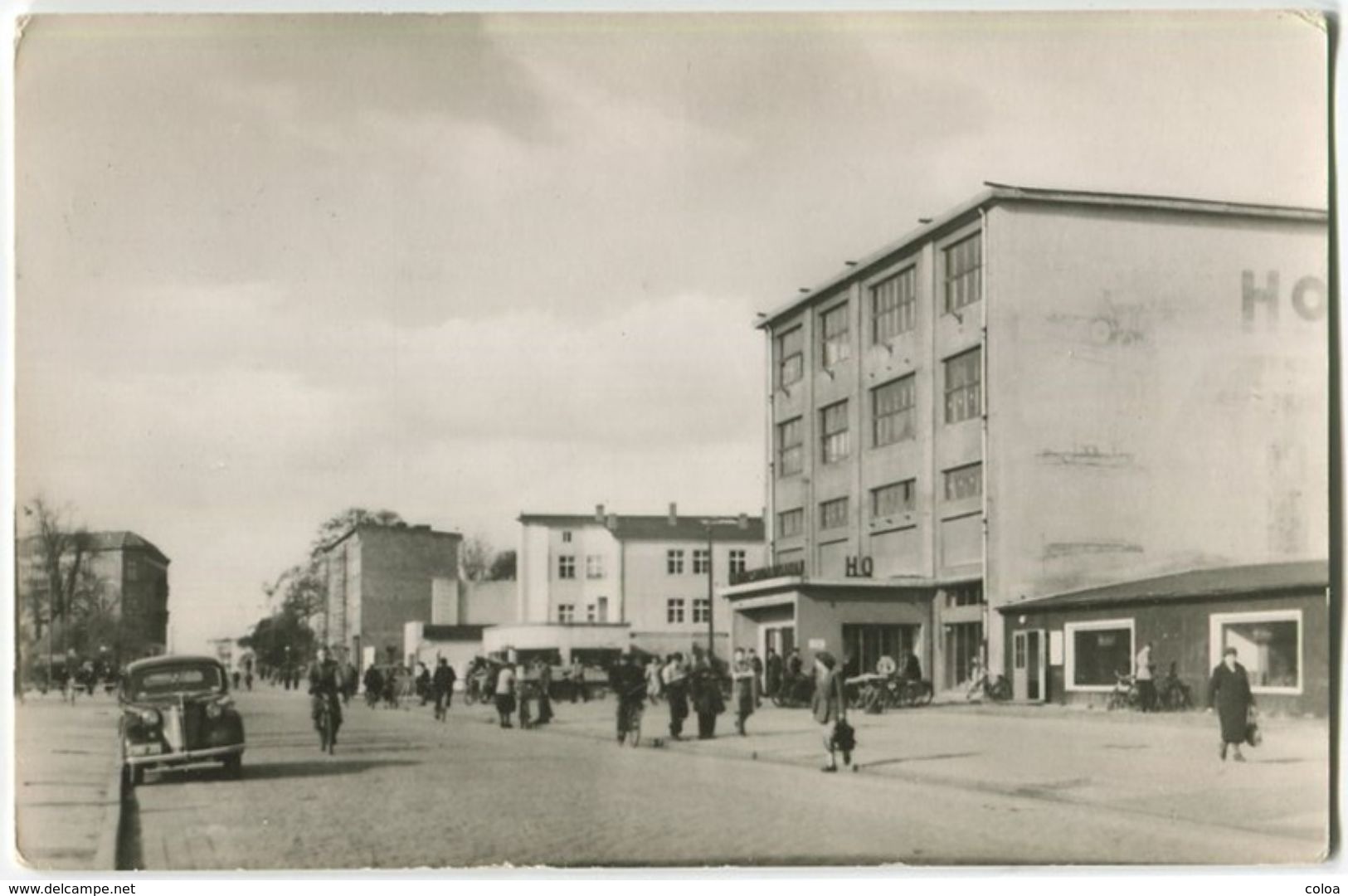 RATHENOW Stalinallee Mit HO Kaufhaus - Rathenow