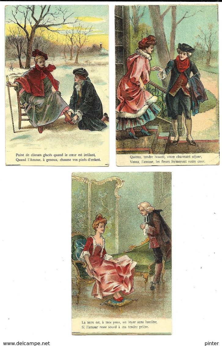 COUPLES - Lot De 6 Cartes - Couples