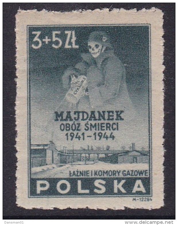 POLAND 1946 Majdanek Fi 403 Mint Never Hinged - Neufs