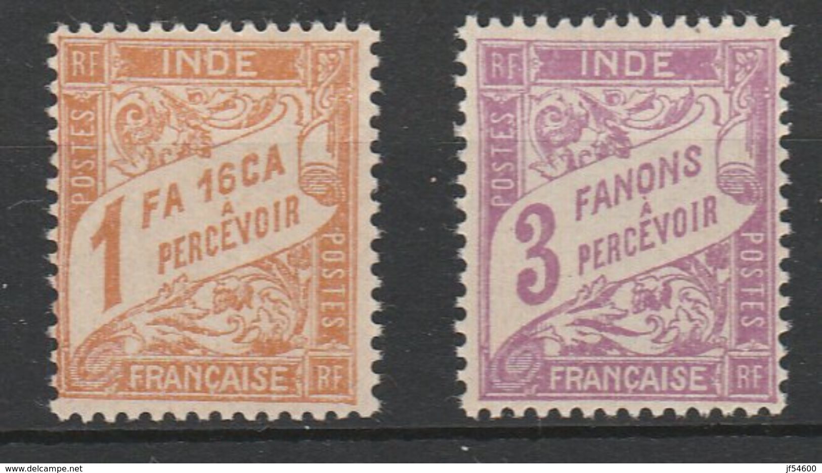 Inde Taxe 17,18 - Unused Stamps