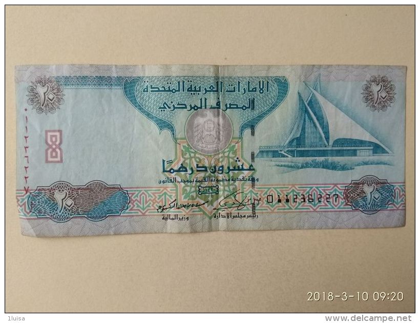 20 Dirhams 2009 - Emirats Arabes Unis