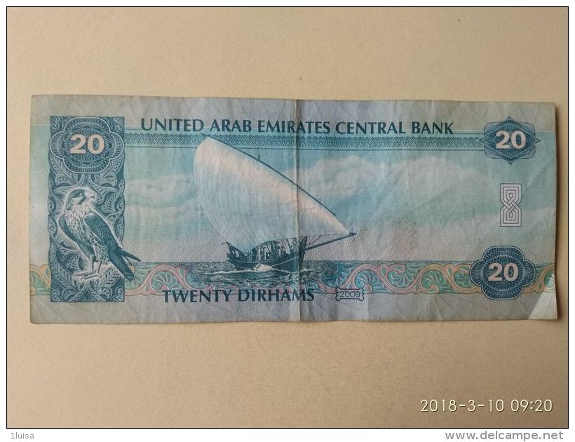 20 Dirhams 2009 - Emirats Arabes Unis