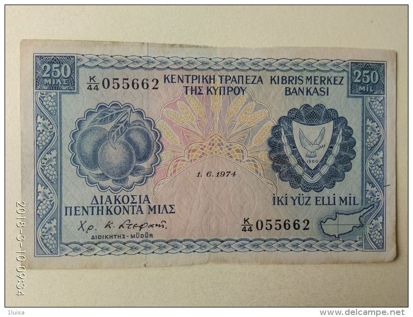 250 Mil 1981 - Cipro