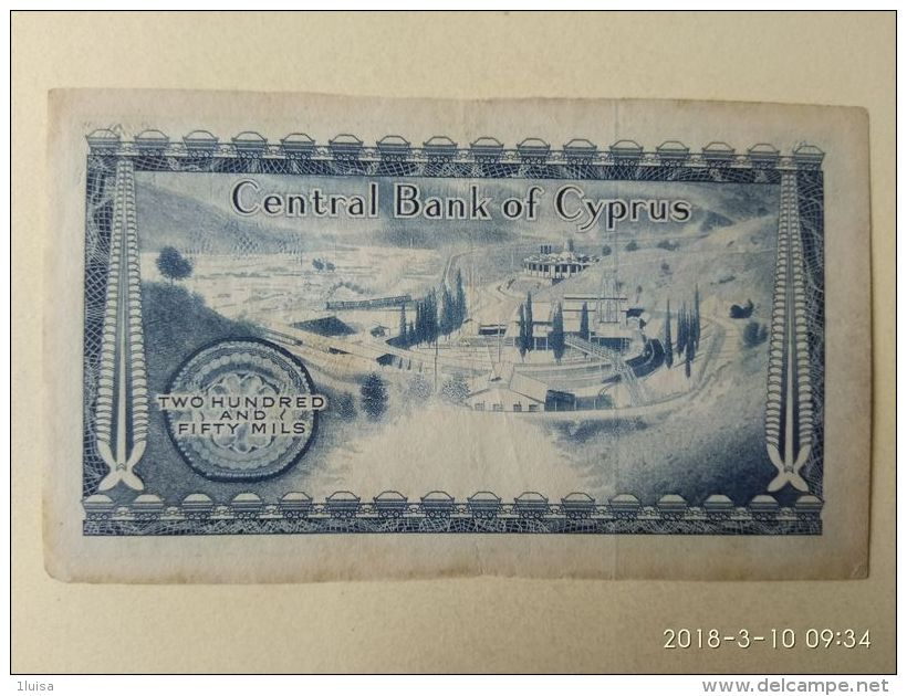 250 Mil 1981 - Cyprus