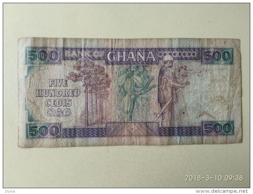 500 Cedis 1989 - Ghana