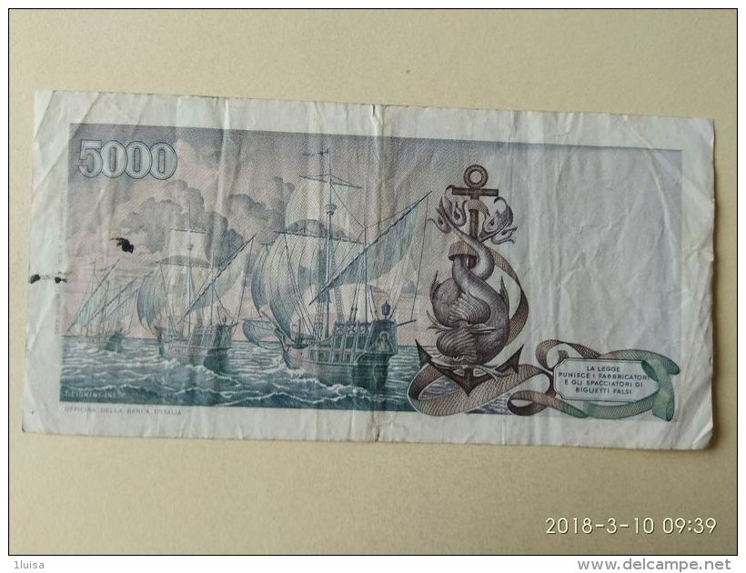 5000 Lire 1971 - 5000 Lire
