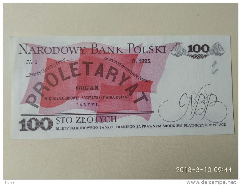 100 Zlotych 1986 - Polonia