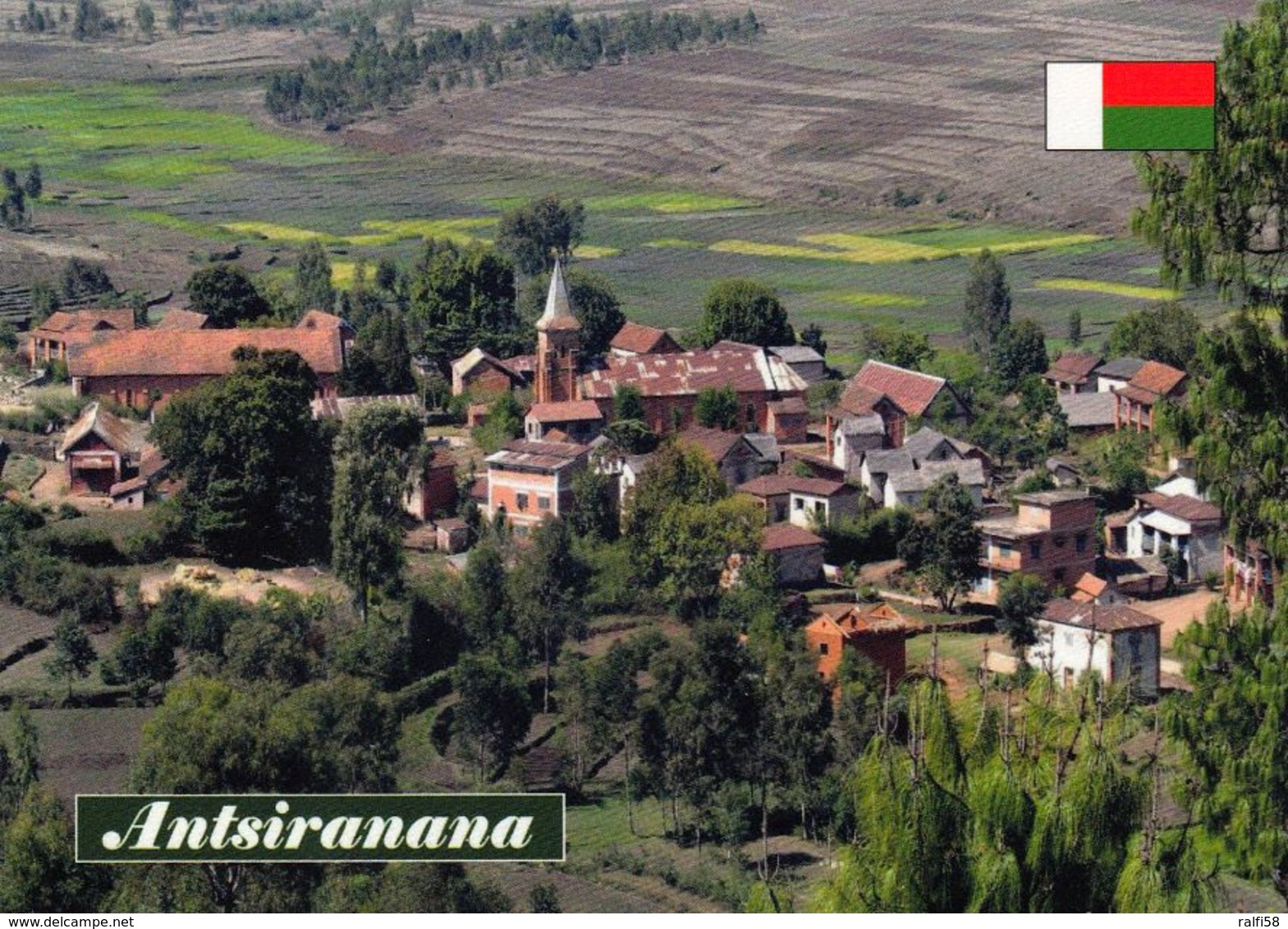 1 AK Madagaskar * Blick Auf Die Stadt Antsiranana - Im Norden Madagaskars Und Hauptstadt Der Region Diana - Madagascar