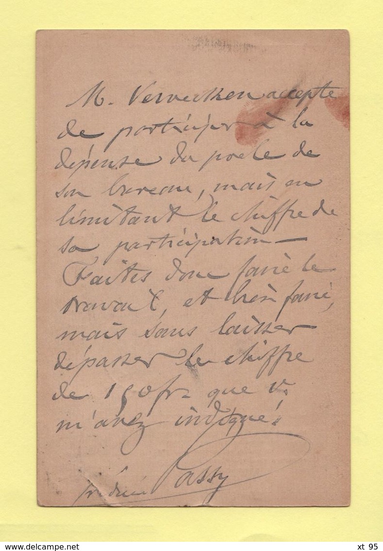 Neuilly Sur Seine - 60 - Seine - 1877 - 1877-1920: Période Semi Moderne