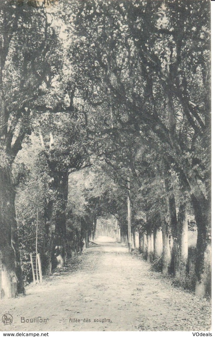 Bouillon - CPA - Allée Des Soupirs - Bouillon