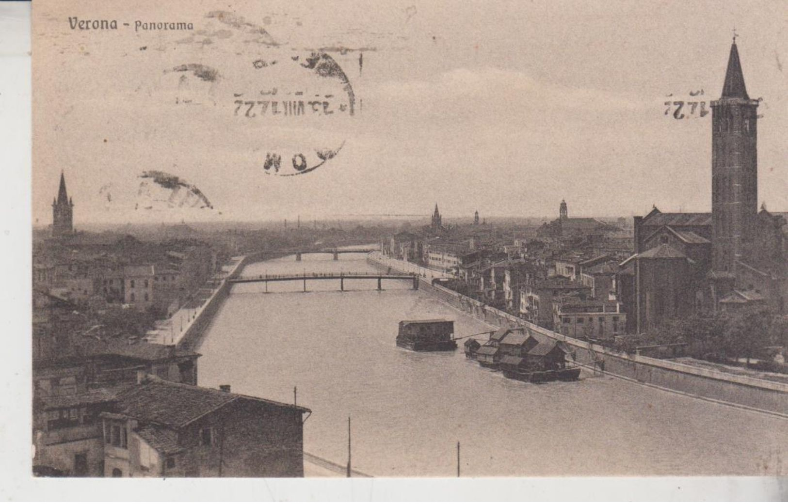 Verona Panorama  1917 - Verona