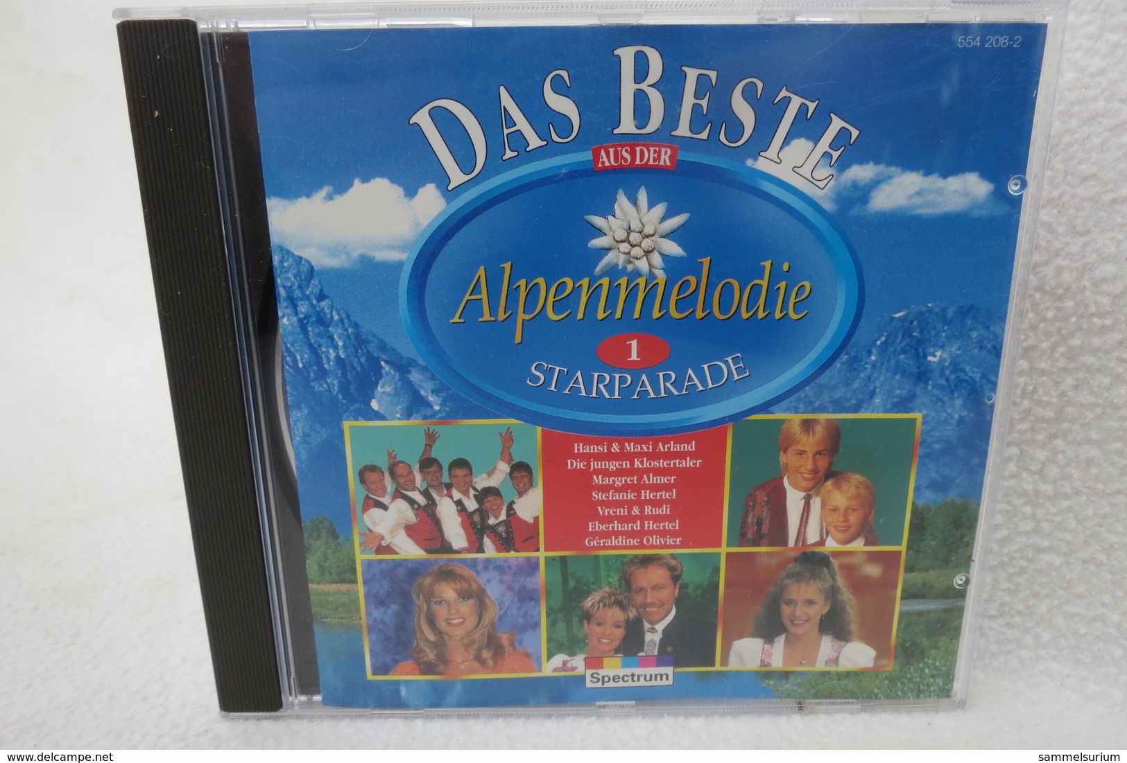 CD "Das Beste Aus Der Alpenmelodie" Starparade Folge 1 - Otros - Canción Alemana