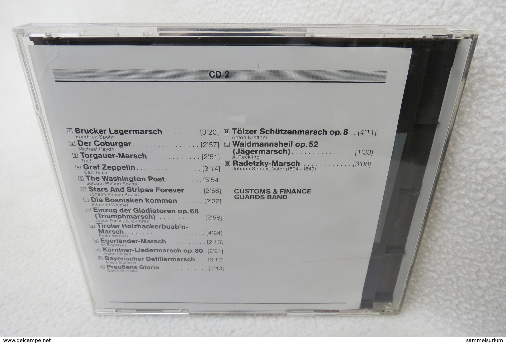 2 CDs "32 Traditions-Märsche" Alte Kameraden - Klassik