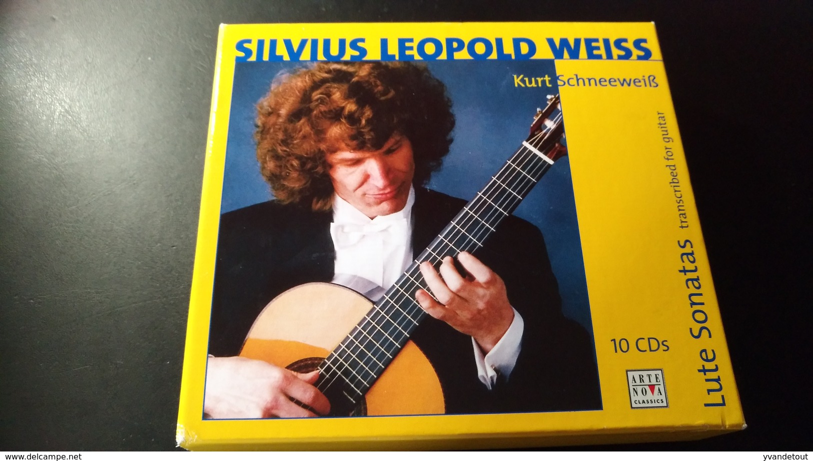 Coffret De 10 CDs. Guitare Classique. Sylvains Leopold Weiss. Lute Sonatas. Guitar. - Classical