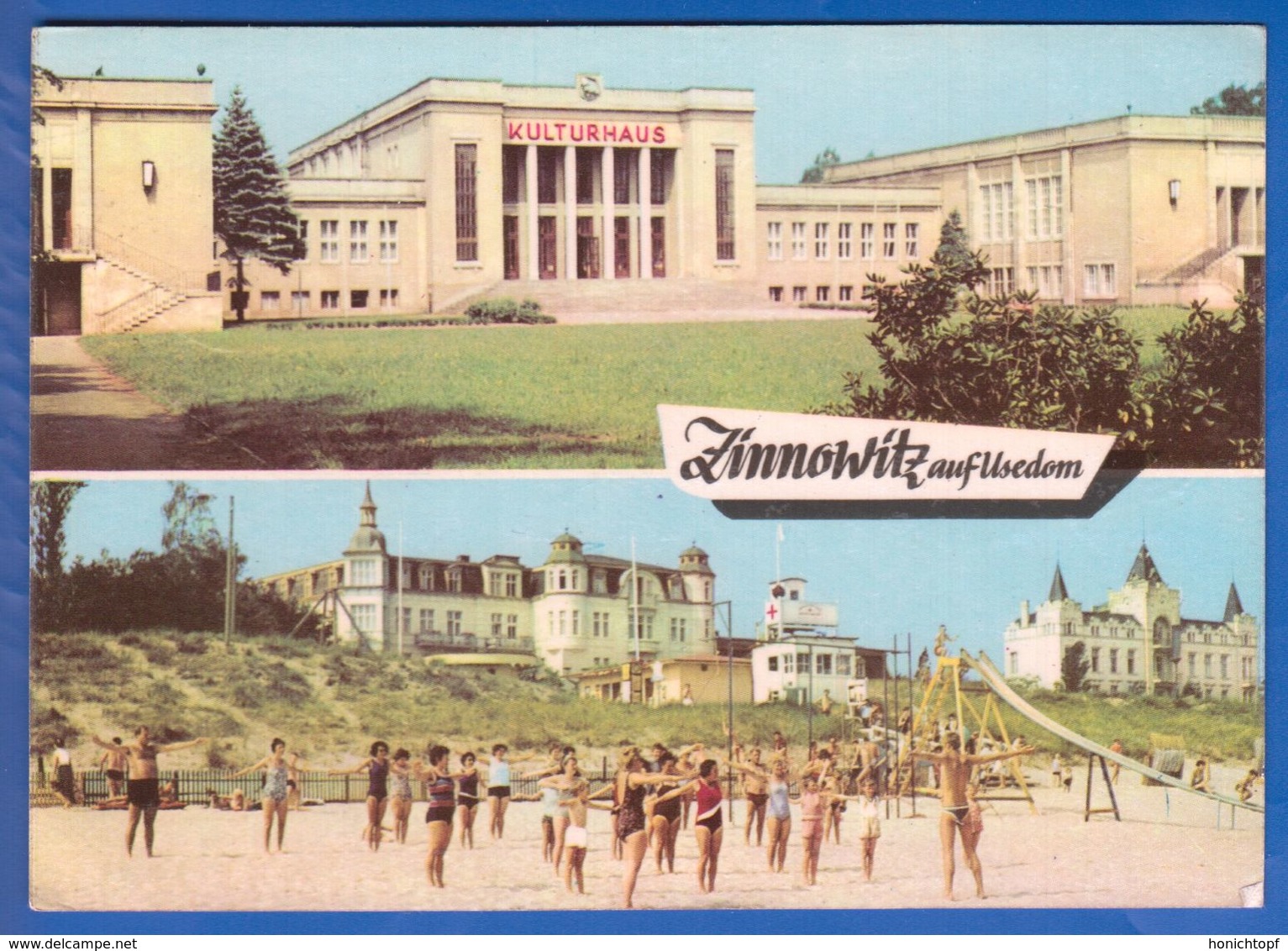 Deutschland; Zinnowitz; Multibildkarte - Zinnowitz