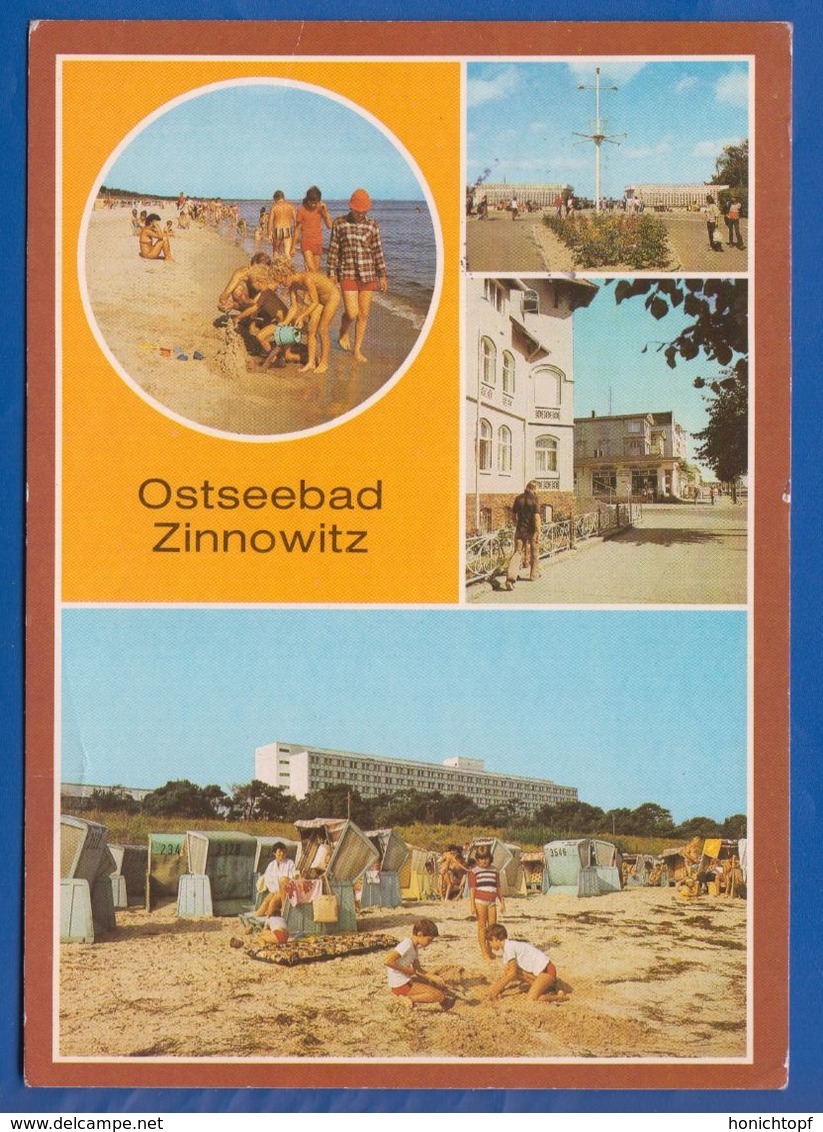 Deutschland; Zinnowitz; Multibildkarte Mit Karl Marx Strasse - Zinnowitz