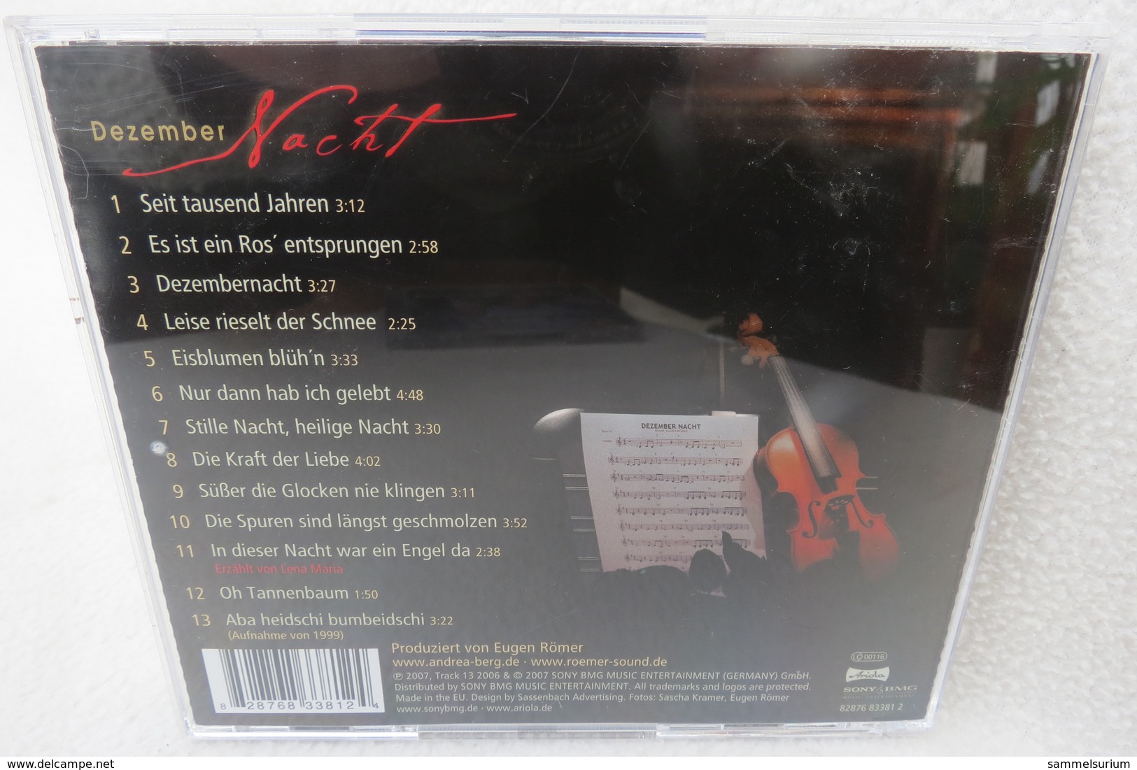 CD "Andrea Berg" Dezember Nacht - Sonstige - Deutsche Musik