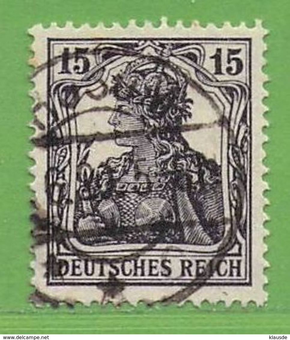 MiNr.101b O Deutschland Deutsches Reich - Gebraucht